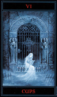  - The Gothic Tarot - ʥ - Six Of Cups