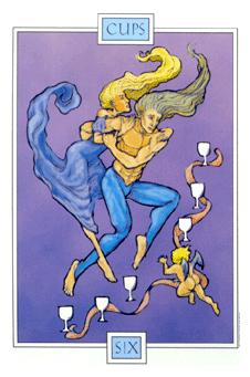  - Winged Spirit Tarot - ʥ - Six Of Cups