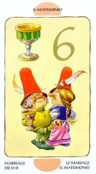  - Tarot of the Gnomes - ʥ - Six Of Cups