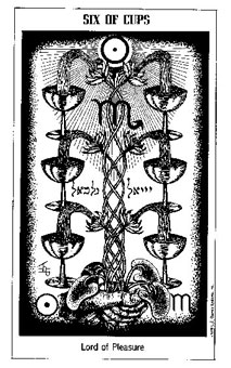 ʿ - The Hermetic Tarot - ʥ - Six Of Cups