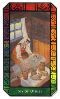 ʷʫ - Kalevala Tarot - ʥ - Six Of Cups