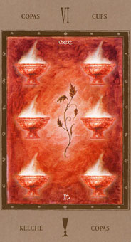 Թ - The Labyrinth Tarots - ʥ - Six Of Cups