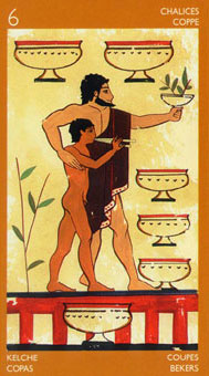 ³ - Etruscan Tarot - ʥ - Six Of Cups