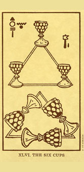 ˣUSG - Egyptian Tarot - ʥ - Six Of Cups