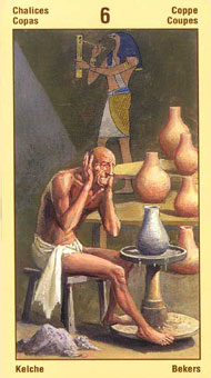 ˹ - Ramses Tarot of Eternity - ʥ - Six Of Cups