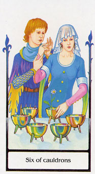 ž - Tarot Of The Old Path - ʥ - Six Of Cups