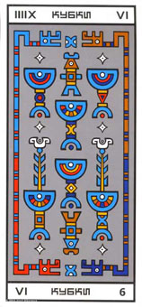 ϲ - Rocambole Tarot - ʥ - Six Of Cups