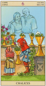 ӽΰ - Tarot of the New Vision - ʥ - Six Of Cups