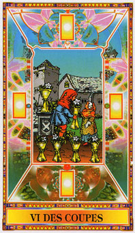 ʯΰ - Diamond Tarot - ʥ - Six Of Cups