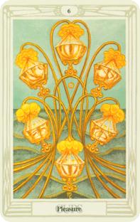  - Croley Tarot - ʥ - Six Of Cups