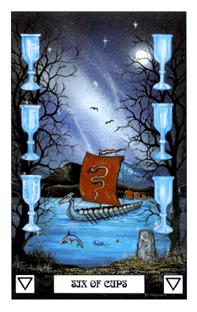  - Dragon Tarot - ʥ - Six Of Cups