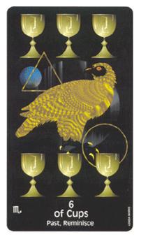 ѻħ - Crows Magick Tarot - ʥ - Six Of Cups