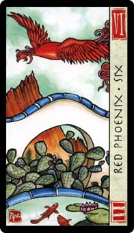 ˮ - Feng Shui Tarot - ʥ - Six Of Cups