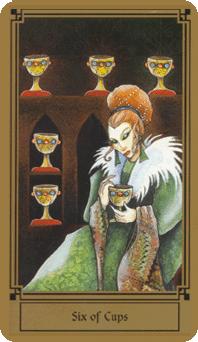  - Fantastical Tarot - ʥ - Six Of Cups