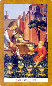 ƽʱ - Golden Tarot - ʥ - Six Of Cups