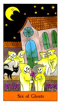 ʥ - Halloween Tarot - ʥ - Six Of Cups