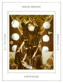 ̺ - Tarot of the Tapestry - Ǯ - Six Of Pentacles