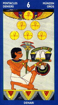 ˹ҿ˹ - Tarot of the Sphinx - Ǯ - Six Of Pentacles