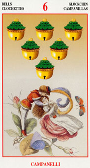  - The Fairy Tarot - Ǯ - Six Of Pentacles