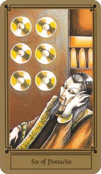  - Fantastical Tarot - Ǯ - Six Of Pentacles