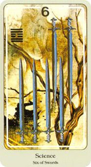  - Haindl Tarot -  - Six Of Swords