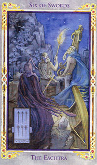 ɪ - Legend Arthurian Tarot -  - Six Of Swords