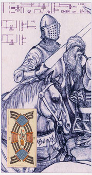 ǧ꣨ƽʱ - Tarot of the III Millenium -  - Six Of Swords