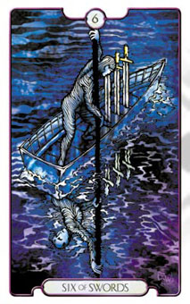 ʾ¼ - Revelations (Adflatus) Tarot -  - Six Of Swords