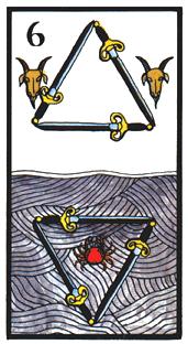  - Esoterico Tarot -  - Six Of Swords