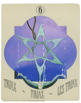  - Deva Tarot - ռ - Six Of Triax