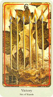  - Haindl Tarot - Ȩ - Six Of Wands