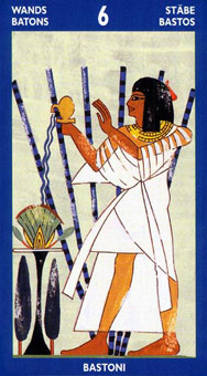 ˹ҿ˹ - Tarot of the Sphinx - Ȩ - Six Of Wands