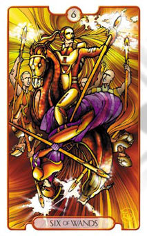 ʾ¼ - Revelations (Adflatus) Tarot - Ȩ - Six Of Wands