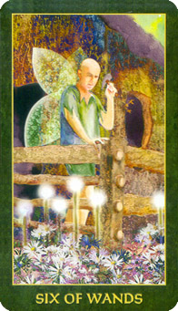 䴫˵ - Folklore Tarot - Ȩ - Six Of Wands