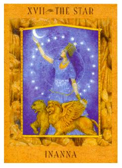 Ů - Goddess Tarot -  - The Stars