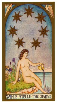 ո - Renaissance Tarot -  - The Stars