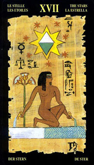  - Egyptian Tarot -  - The Stars