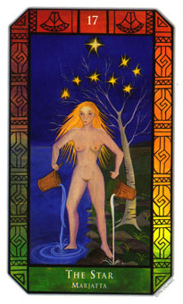 ʷʫ - Kalevala Tarot -  - The Stars