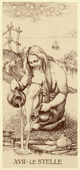 Ŷ - Durer Tarot -  - The Stars