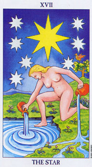 ΰ - Radiant Rider-Waite Tarot -  - The Stars