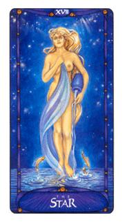  - Art Nouveau Tarot -  - The Stars