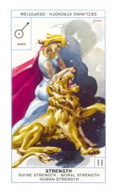  - Cagliostro Tarot -  - Strength