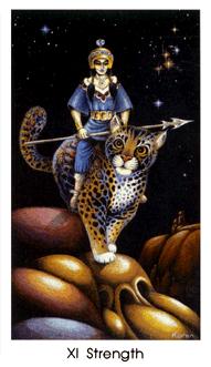 è - Cat People Tarot -  - Strength