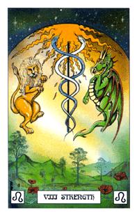  - Dragon Tarot -  - Strength