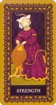 è - Medieval Cat Tarot -  - Strength