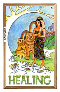 Ůҽ - Medicine Woman Tarot -  - Strength