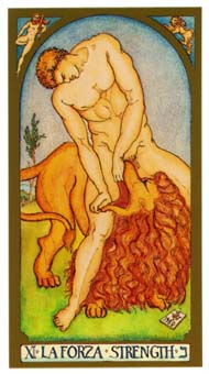 ո - Renaissance Tarot -  - Strength