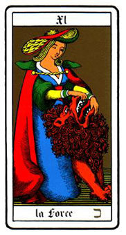 ˹ - Oswald Wirth Tarot -  - Strength