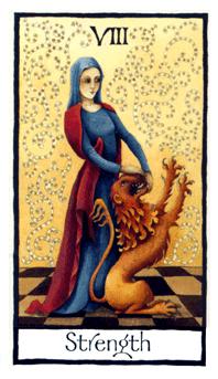 Ӣʼ - Old English Tarot -  - Strength