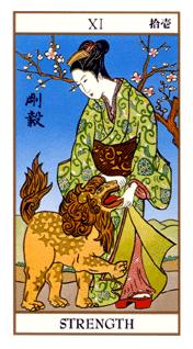  - Ukiyoe Tarot -  - Strength